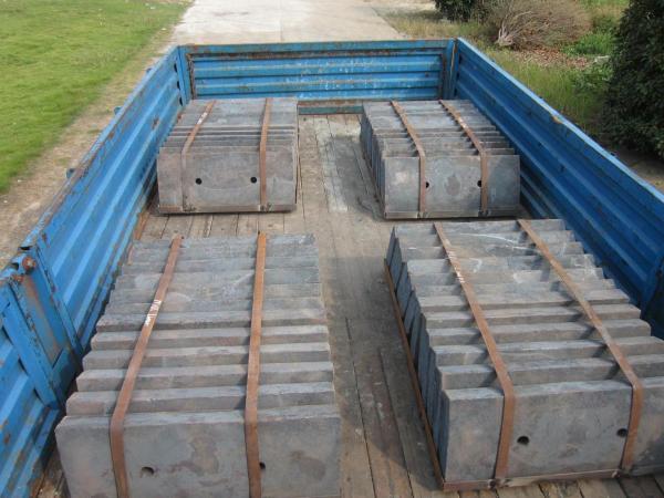 Quality Higher Reliability Cr-Mo Alloy Shell Castings Liners For Dia.2.2m AG Mills for sale