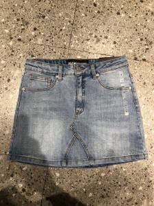 China Stockpapa Ladies Denim Pencil Skirt Fashipn Cool Short Jean Skirt on sale