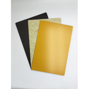 Buy cheap PE Brushed Aluminium Sheet , Composite External Wall Cladding 4mm Thickness product