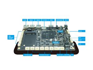 Buy cheap RK3328 Embedded System Board OS 4K Video 4G LTE TYPE C OTG USB3.0 Ethernet RJ45 product
