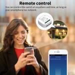 Waterproof Tuya Smart Switch Push Button Panel WiFi Wireless Remote Control