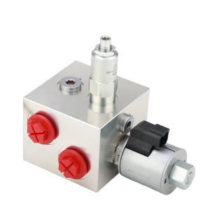 China Aluminum Hydraulic Valve Block Solenoid Valve 12V CNC Processing Service on sale
