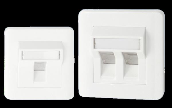 40Gbps Backbones Upgrade CAT7 Socket Installation on Wall Plate Switch for Speed