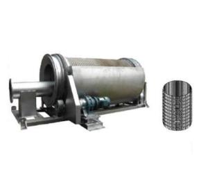Industrial Wastewater External Feed Water Drum Filter with Electric Auto Control PLC Siemens