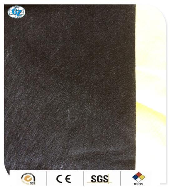 Quality Black Bamboo Charcoal Fiber Spunlace Nonwoven Fabric , Smooth / Soft-touch for sale