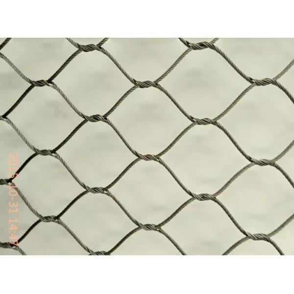 7x7 Stainless Steel Bird Mesh 316 Marine Grade Wire Rope SGS Certified