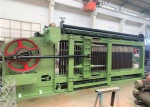 Full Automatic Hexagonal Wire Mesh Netting Machine 60*80mm Gabion Mattress