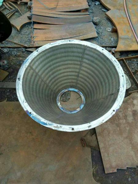 Quality Stainless Steel Basket Strainer , Wedge Wire Screen Filter Baskets Wear Resistant for sale
