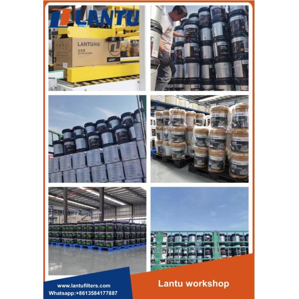 LANTU Truck Lubrication Engine Oil OEM Factory Supply Full Synthetic Diesel Engine Oil SAE 10W-40