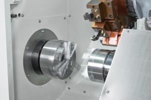 Fanuc Control High Speed Cnc Turning Lathe Reasonable Y-Axis Structure