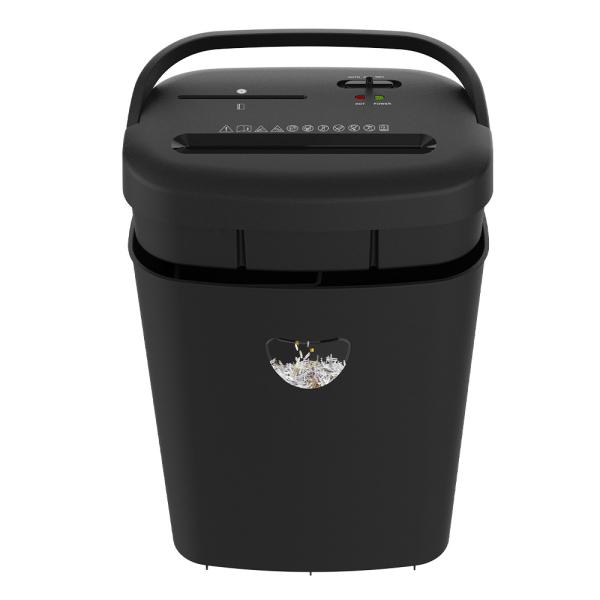 Quality 12 Sheets A4 Large Waste Bin 25L Heavy Duty Paper Shredder Machine For Home Office Shred CD Credit Card for sale