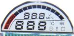 Customized Automobile Instrument BTN LCD Screen 7 Segment LCD Display