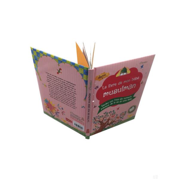 Quality Hardcover Baby Keepsakes Memory Books Offset Printing OEM Service for sale