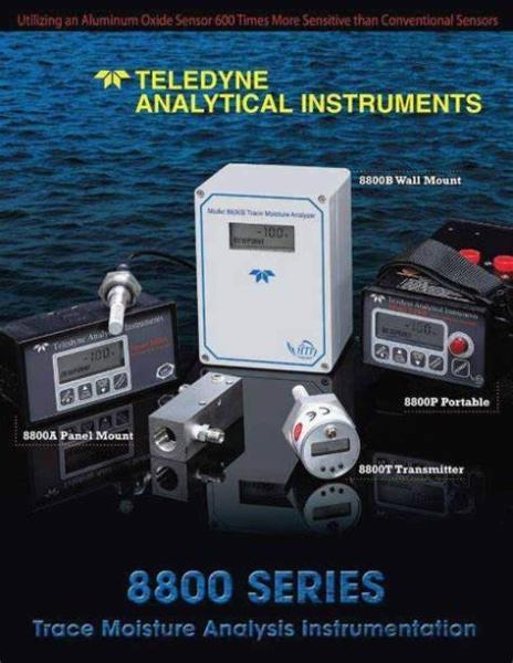 Quality 8800p Al2O3 Trace Teledyne Analytical Instruments Gas Moisture Analyzer for sale