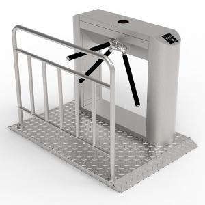 Automatic Fingerprint Access Control Tripod Turnstile Face Recognition 304 Stainless Steel Security Anti-Explosion