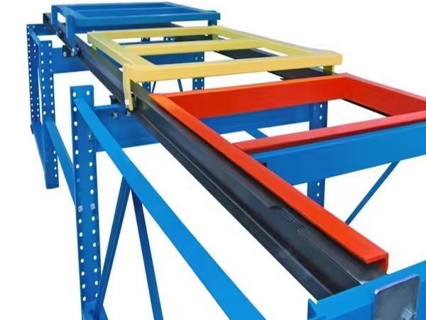 Customized Heavy Duty Push Back Racking System For Warehouse Organization