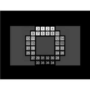 Digital High Dynamic Range Camera Lens Test Chart OECF 36 Chart SineImage YE0269
