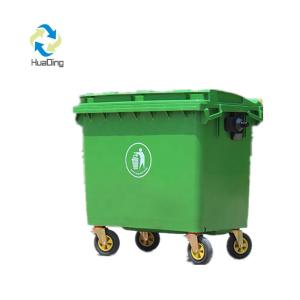 Buy cheap 660L garbage bin waste large industrial waste container garbage bins product