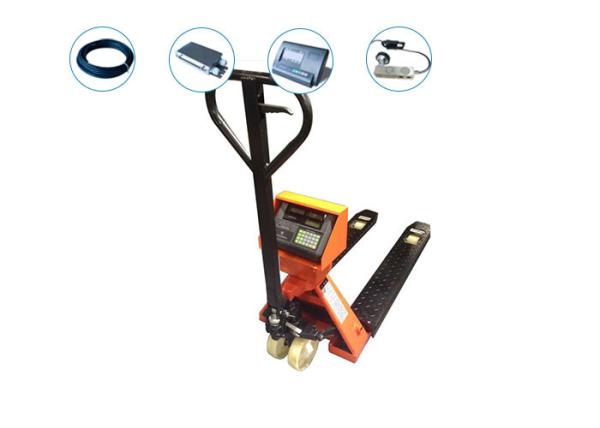 Quality 2 Tons Warehouse Weigh Scale Pallet Truck With RS232 Interface for sale