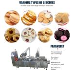 Customized Cracker Cookies Forming Machine , Automatic Biscuit Making Machine