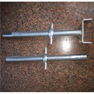 Stable Material Building Fasteners / Prop Jack Scaffolding Adjustable Hollow