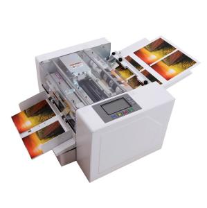 Buy cheap Fully Automatic Digital Card Cutter User Friendly Panel Control product