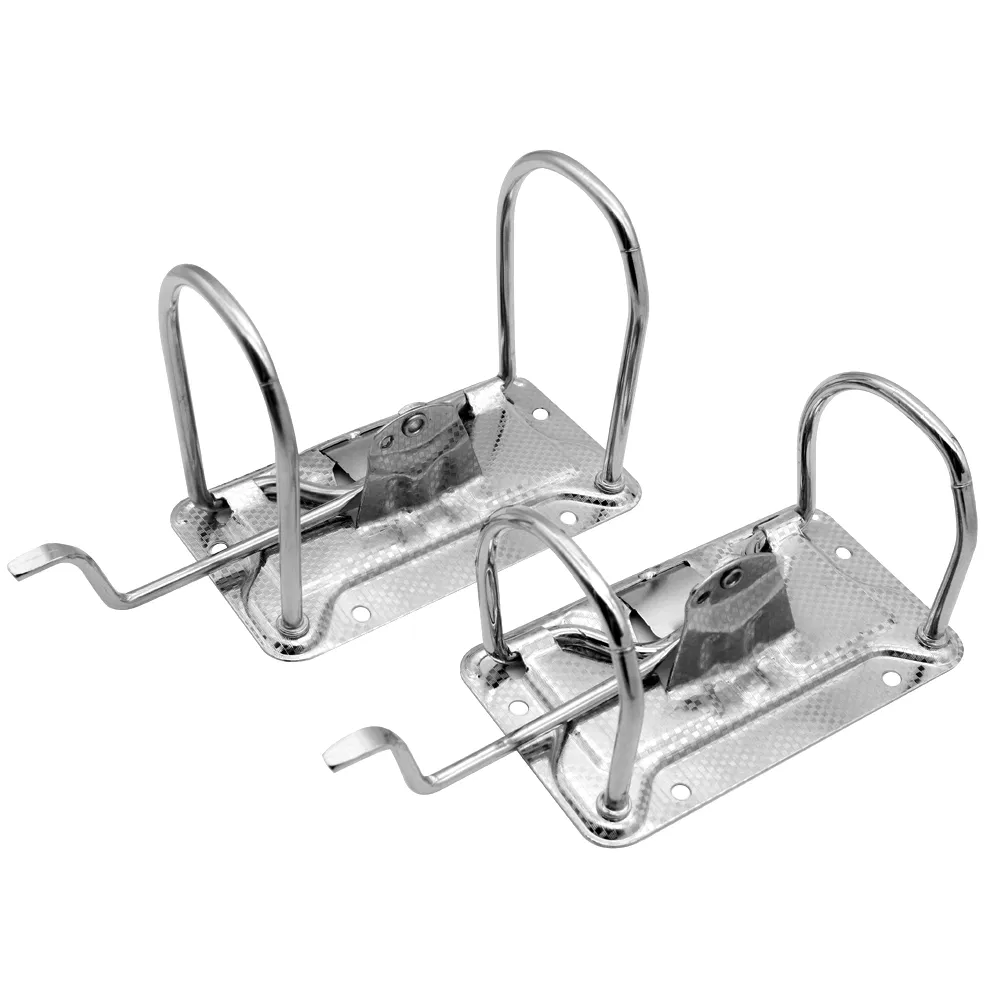 Rectangular Lever Arch Clip 50mm Lever Arch File Locking Clip Silver