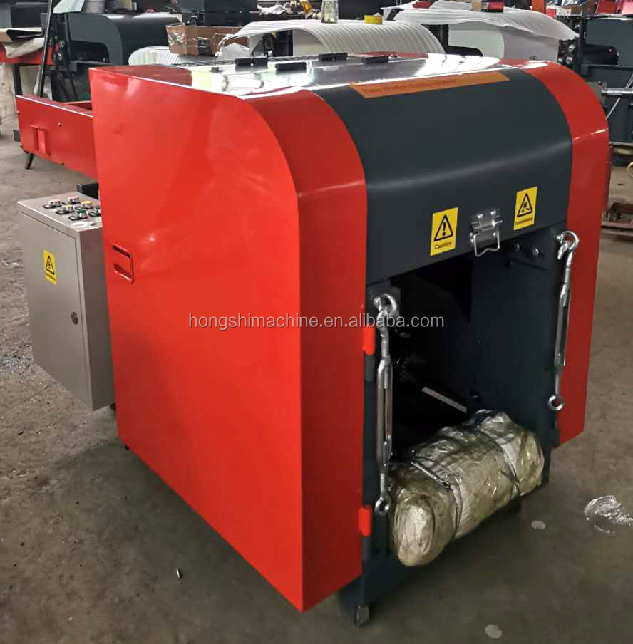 Waste textile recycling machine fabric old clothes fiber crusher shredder machine