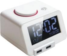 Quality Digital Display Hotel Room Alarm Clocks Easy Using Adjustable Volume for sale