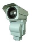 PTZ Long Range Thermal Security Camera With Optical Zoom Lens