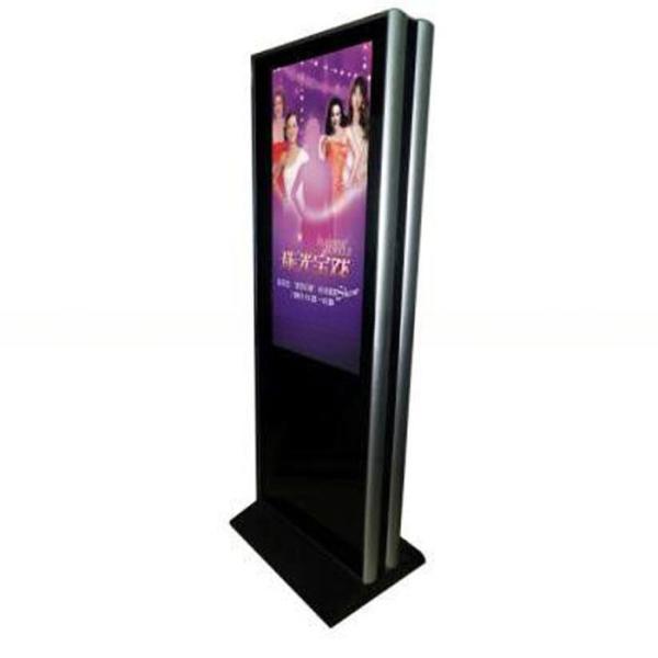 Quality 55inch floor standing vertical double side LCD monitor advertising android media player for sale