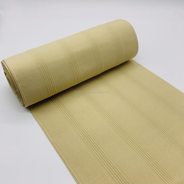 40mm Nylon spandex elastic band soft mesh webbing for underwear with waist belt belly band