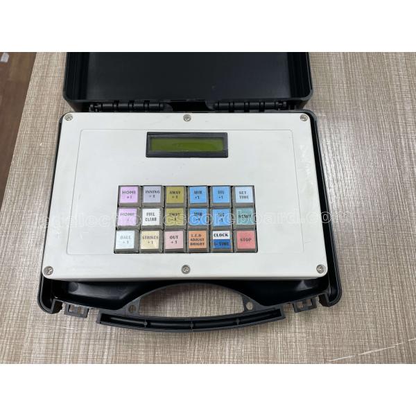 Red Color LED Baseball Scoreboard Included Free Logo Printing