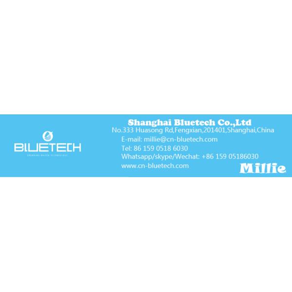 Customized Alkaline Bluetech Water Filter Pitcher CE Approved Serviceable
