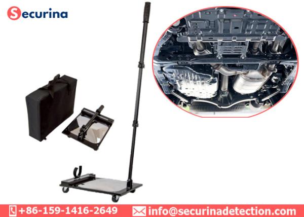 Quality Hand Held Under Vehicle Inspection Mirror Shatterproof With Fluorescent Lamp for sale