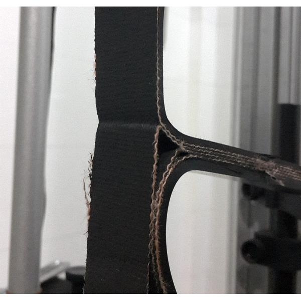 Rubber Crush Machine Endless Nylon Conveyor Belt with Heat Resistant Material