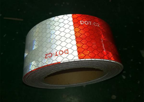 Quality Prism Reflective Tape Sheets Self Adhesive High Visibility With ECE Standard for sale