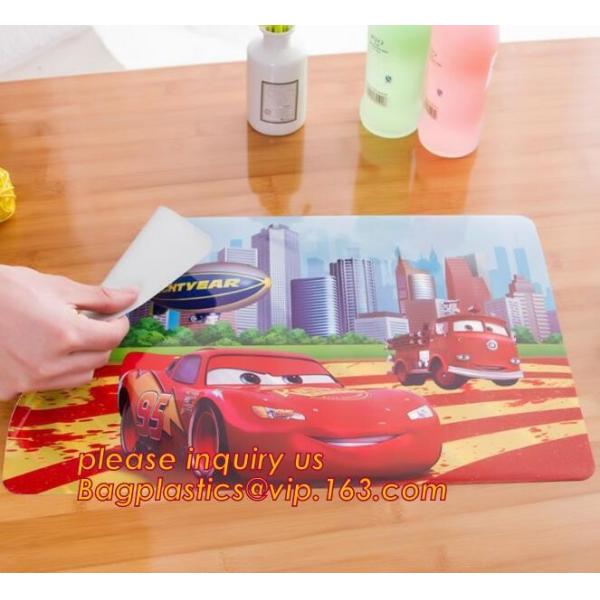 Top quality factory price durable anti-slip pvc plastic colorful round hollow-out mesh placemat table mat for restaurant
