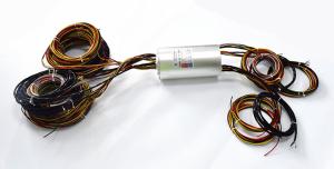 Stable Operation Through Hole Slip Rings 0~150rpm Speed Low Electrical Noise