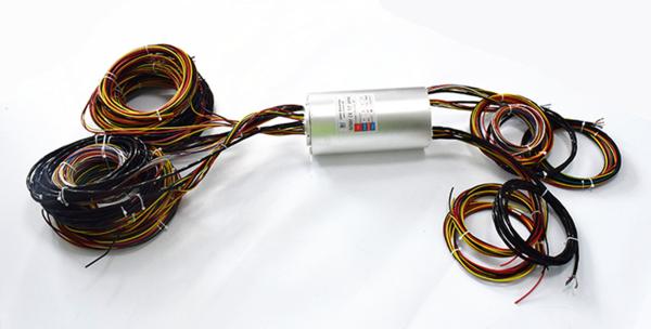 Quality Stable Operation Through Hole Slip Rings 0~150rpm Speed Low Electrical Noise for sale