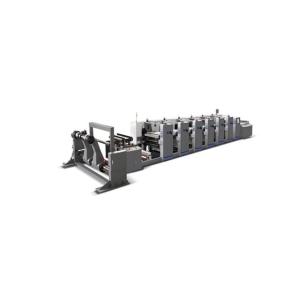 China Roll Paperboard Flexo Printing Machine with online register on sale