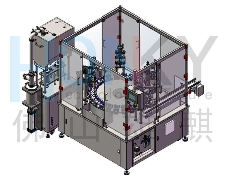 Semiautomatic Cream Paste Filling Machine 45 Bpm Multiple Size Bottle Paste Filling Machine With Big Volume Pump
