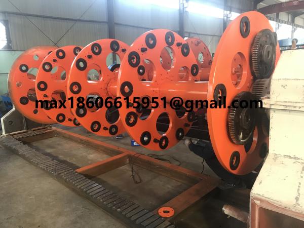 Quality Multifunction Cable / Planetary Stranding Machine Bow Type Easy Maintain for sale