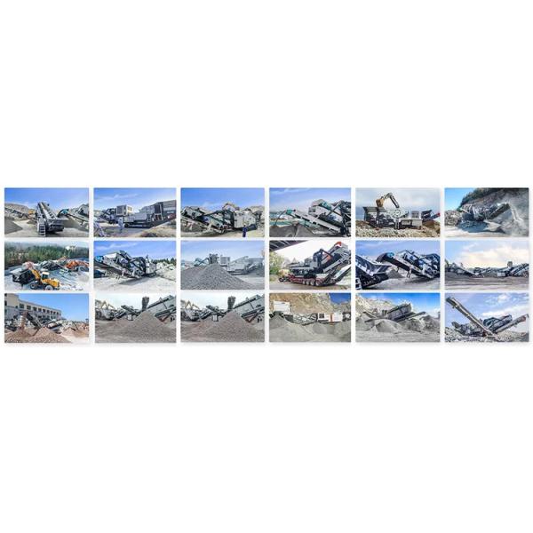 279Kw 230 t/h Mining Crushing And Screening Plant Portable Jaw Rock Crusher