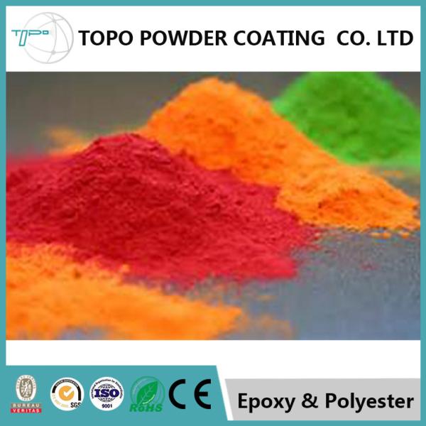Quality Copper Effect Decorative Powder Coating RAL 1007 Color Metallic Texture for sale