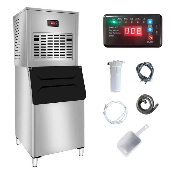 Quality Electric Snowflake Ice Making Machine 200KG for Business Private Mold Automatic for sale