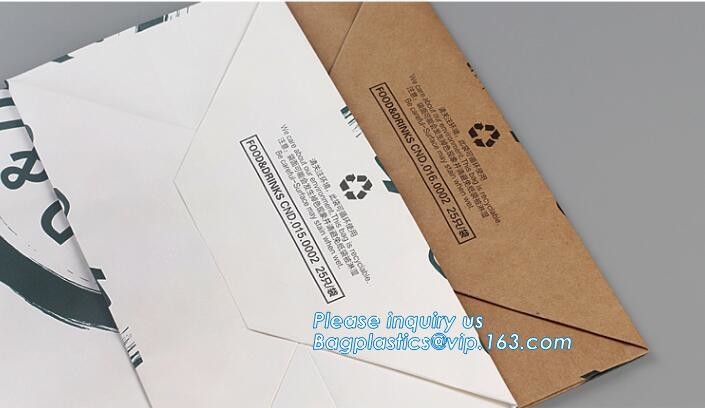Custom Printing Recycled Brown Kraft Paper Bags,Custom Printed Factory Glassine Paper Bread Small Brown Bag, bagease