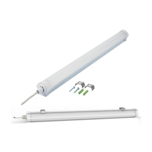 18W LED Tri-Proof Light With 180 Lm/W And High CRI For Superior Lighting Performance