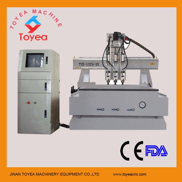 Quality Three operations cnc wood door making machine 1300 x 2500mm  TYE-1325-3s for sale