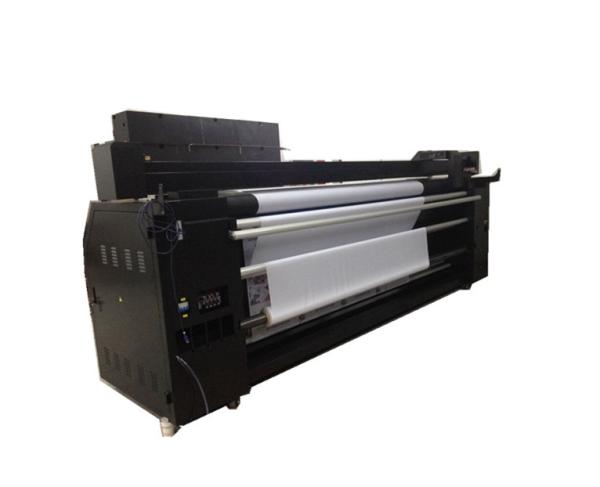 Quality High Resolution 3.2m Textile Digital Printer To Print Various Color Polyster Fabric for sale